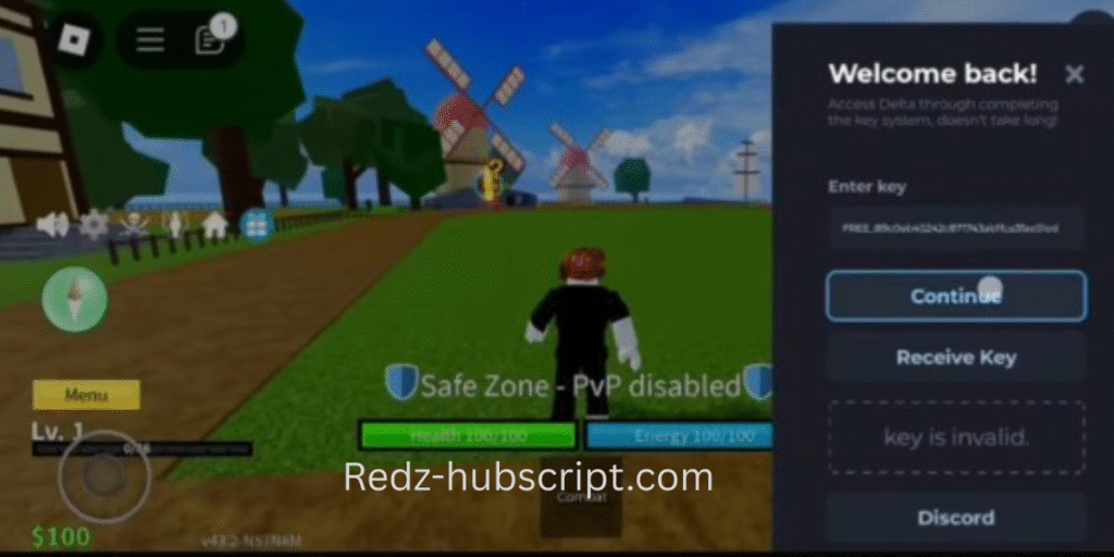 How To Use Redz Hub Script